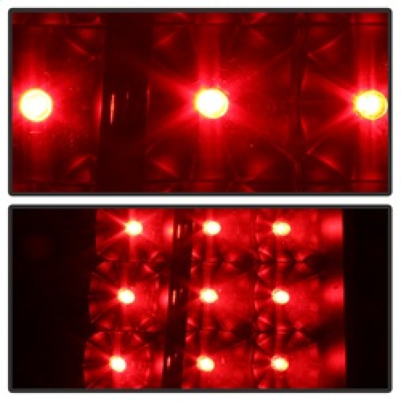 xTune 99-02 Chevy Silverado 1500/2500/3500 V2 LED Tail Lights - Black Smoke (ALT-ON-CS99-G2-LED-BSM) SPYDER