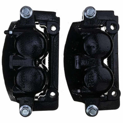 Power Stop 04-05 Ford F-150 Front Black Caliper - Pair w/Bracket PowerStop