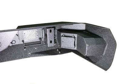 Fishbone Offroad 19-22 Chevy Silverado 1500 Rockfish Rear Bumper - Black Texture Fishbone Offroad