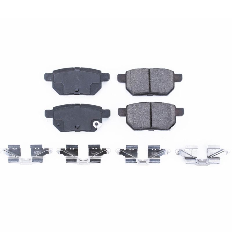 Power Stop 09-10 Pontiac Vibe Rear Z17 Evolution Ceramic Brake Pads w/Hardware PowerStop
