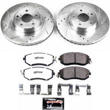 Load image into Gallery viewer, Power Stop 13-16 Subaru BRZ Front Z26 Street Warrior Brake Kit