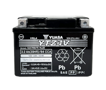 Load image into Gallery viewer, Yuasa YTZ6V Maintenance Free AGM 12 Volt Battery