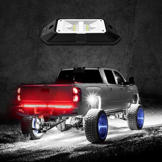 XKGlow 12pc White Rock Light Pro Kit - Part XK-WROCK-PRO