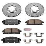 Power Stop 96-98 Nissan Pathfinder Front Z36 Truck & Tow Brake Kit