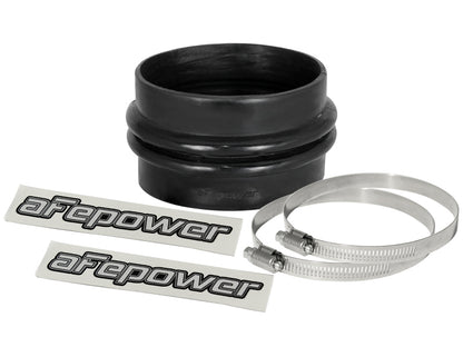 afe Magnum FORCE Intake Coupling Kit (3-3/4 IN ID x 2-1/2 IN L) Straight Bellow-Coupler - Black