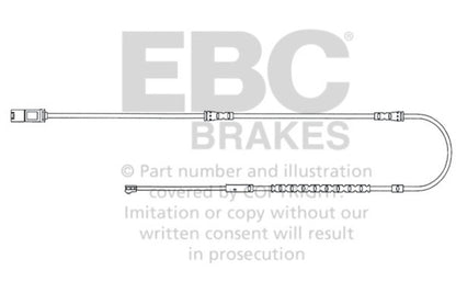 EBC 2010-2011 BMW 528 3.0L (F10) Front Wear Leads EBC