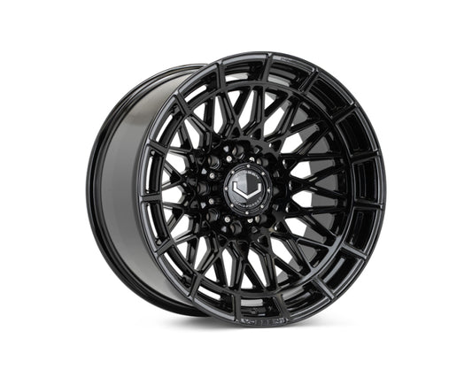 Vossen HFX-3 20x9 - 8x180 - ET0 - Deep Face - 124.3 - Gloss Black Wheel