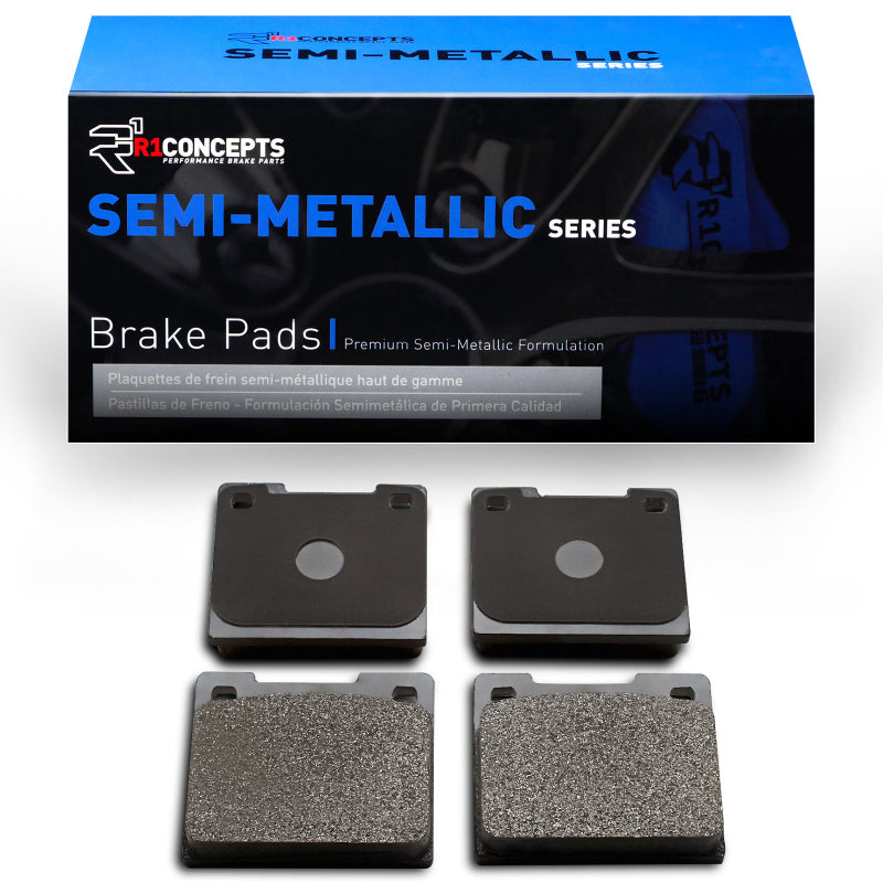 R1 Front & Rear Semi-Metallic Brake Pads 1965-1987 Lotus/Plymouth & More - 2311-0044-00