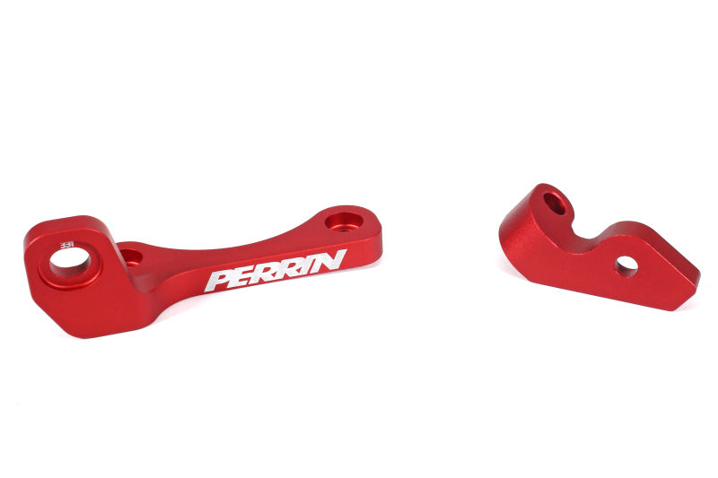 Perrin 2022+ Subaru WRX/19-23 Ascent/Legacy/Outback Top Mount Intercooler Bracket - Red Perrin Performance