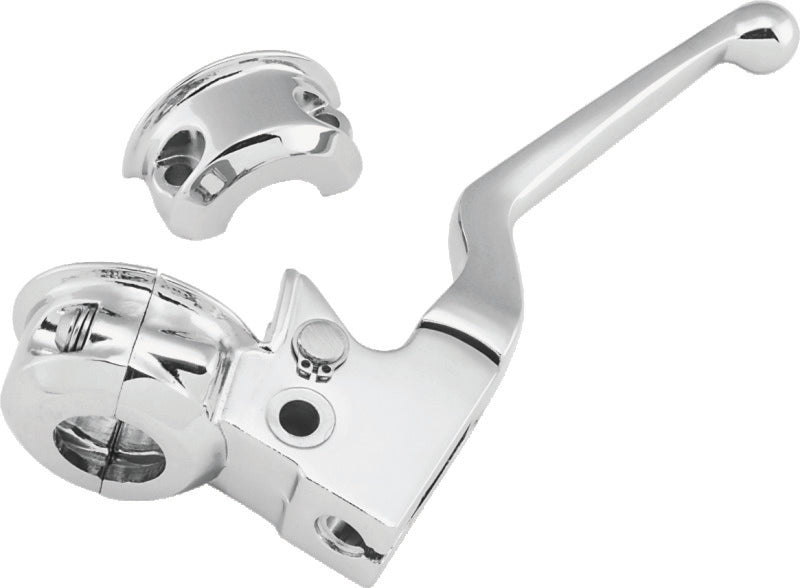 Bikers Choice 82-95 Big Twin & XL Chrome Clutch Lever & Bracket