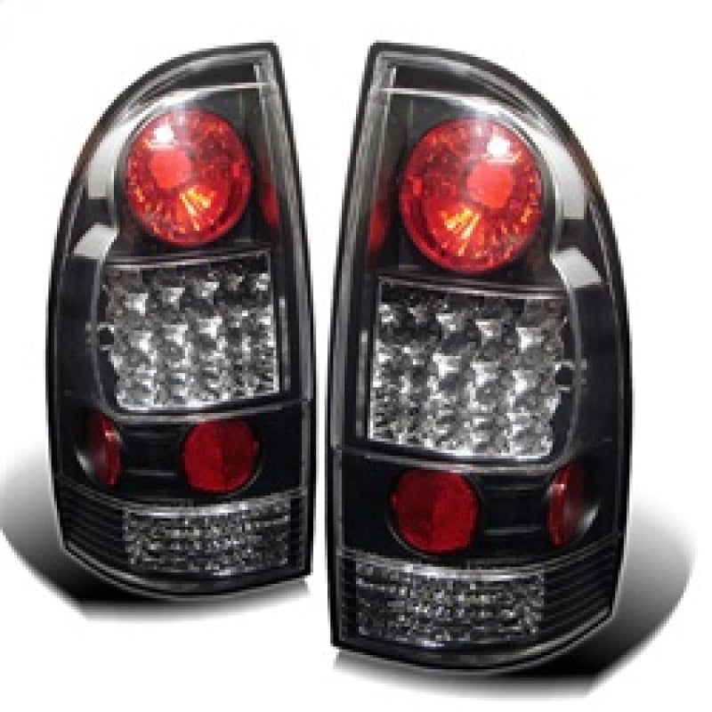 Spyder Toyota Tacoma 05-15 LED Tail Lights Black ALT-YD-TT05-LED-BK SPYDER