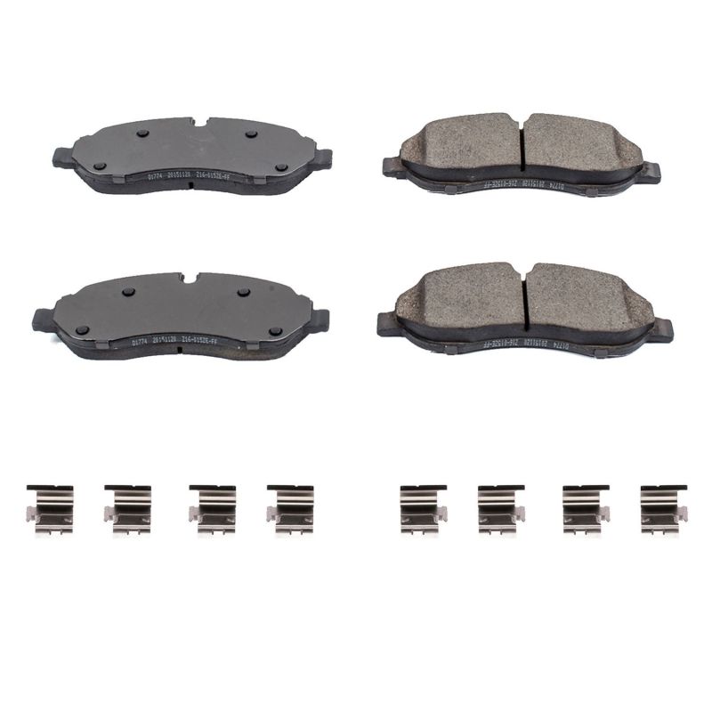 Power Stop 15-19 Ford Transit-150 Front Z17 Evolution Ceramic Brake Pads w/Hardware PowerStop