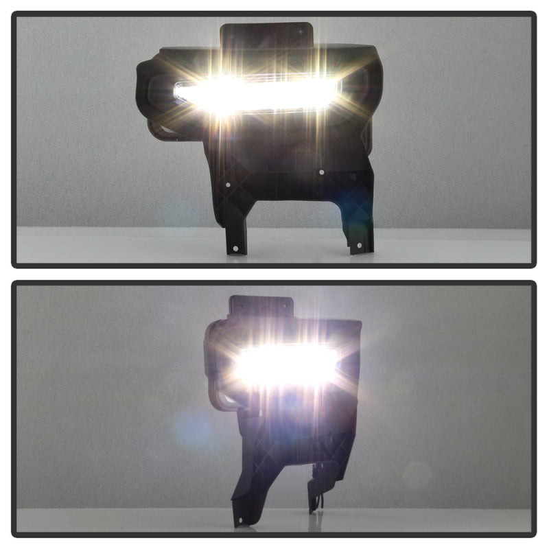 Spyder 16-18 GMC Sierra 1500 OEM Style Full LED Fog Light w/Switch - Clear (FL-GS2016-LED-C) SPYDER