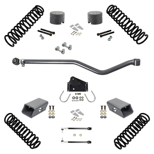 Synergy 2.0in Lift Stage 1 Suspension System for 2007-2018 Jeep Wrangler JKU 4-Door - 8041-20