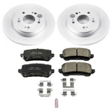 Power Stop 14-19 Acura RLX Rear Z17 Evolution Geomet Coated Brake Kit