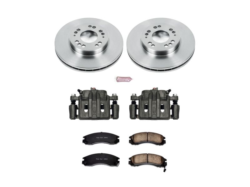 Power Stop 97-04 Mitsubishi Diamante Front Autospecialty Brake Kit w/Calipers