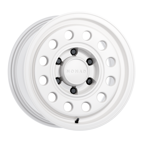 Nomad N501UG Convoy 17x7.5in / 5x160 BP / 50mm Offset / 65.1mm Bore - Gloss Grey Wheel