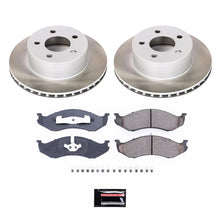 Load image into Gallery viewer, Power Stop 97-99 Jeep Wrangler Front Semi-Coated Rotor Kit