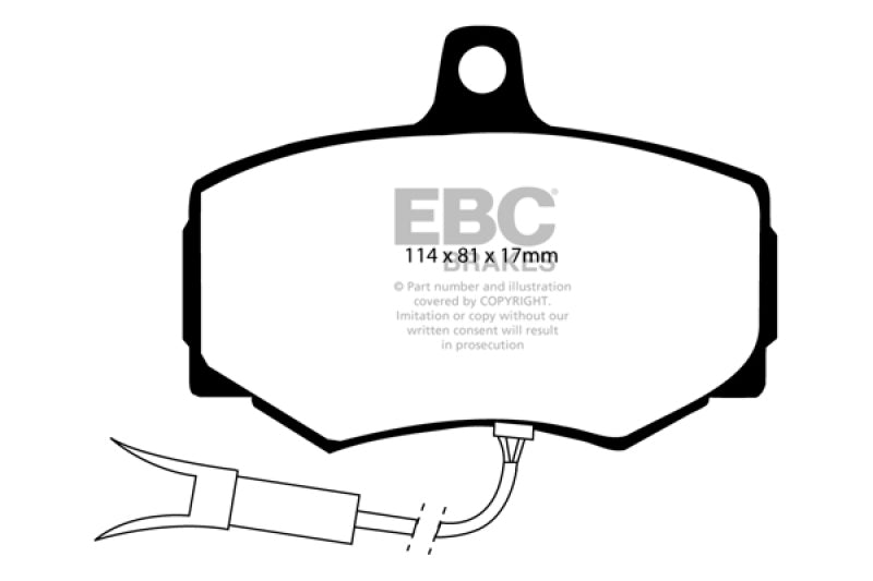 EBC RedStuff Front Brake Pads - DP3756/2C EBC