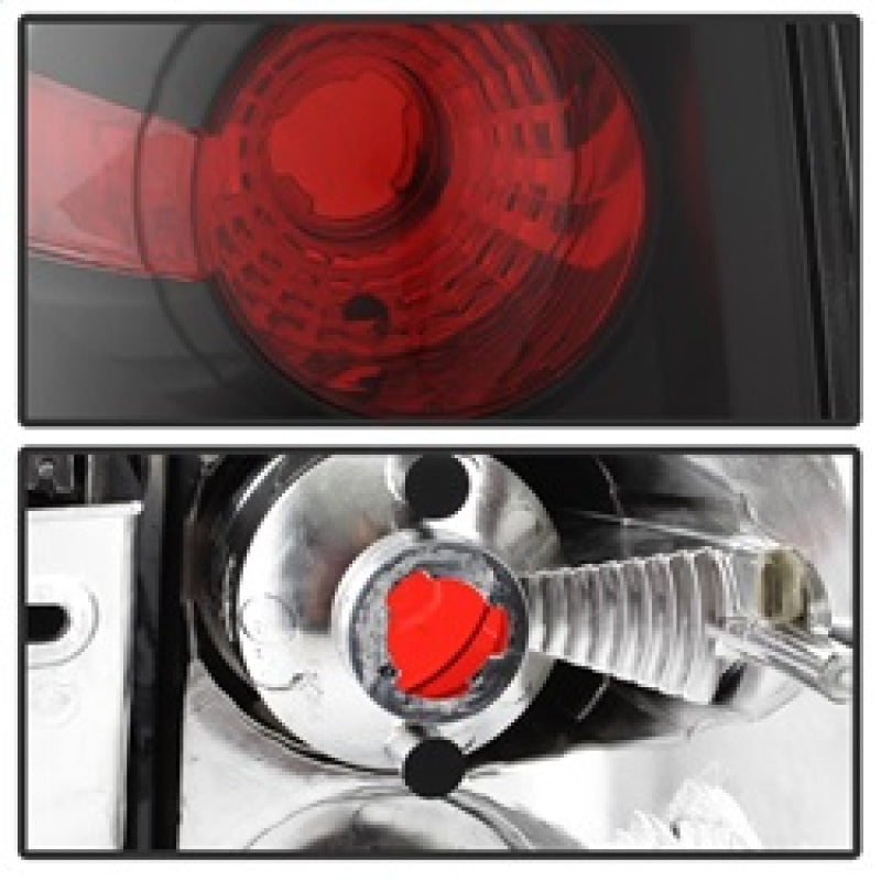 Spyder Lincoln Navigator 03-06 Euro Style Tail Lights Black ALT-YD-LN03-BK SPYDER