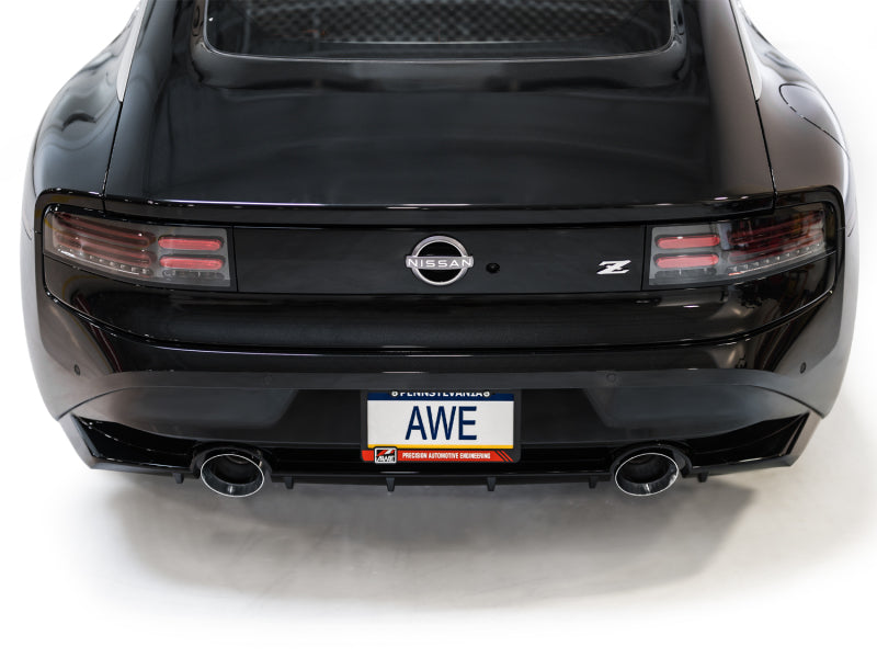AWE 2023 Nissan Z RZ34 RWD Touring Edition Catback Exhaust System w/ Chrome Silver Tips AWE Tuning