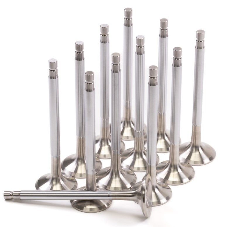 GSC P-D Nissan RB26DETT 31.15mm Head +1mm OS 101.74mm Long Exhaust Valve - Set of 12 - 2145-12