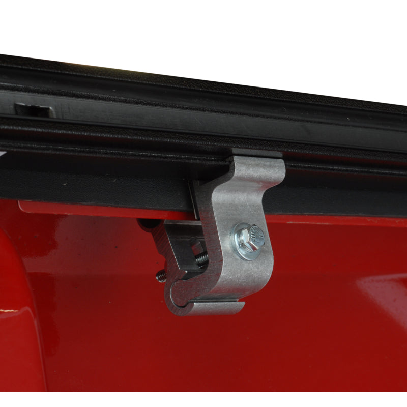 Pace Edwards 21-23 Ford F-Series Super Duty 8ft JackRabbit Full Metal Tonneau Cover w/ Rails