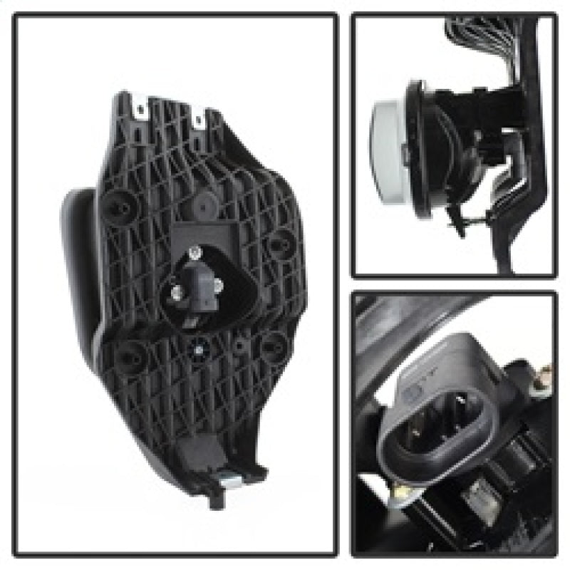 Spyder Ford F250 F350 F450 F550 XLT 2011-2016 OEM Style Fog Lights W/Switch Smoke FL-FF25011-SM SPYDER