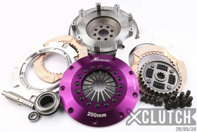 XClutch 01-03 BMW 325Ci Base 2.5L 8in Twin Sprung Ceramic Clutch Kit