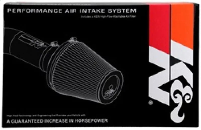 K&N 10-12 Ford F150 SVT Raptor 6.2L V8 High Flow Performance Intake Kit K&N Engineering