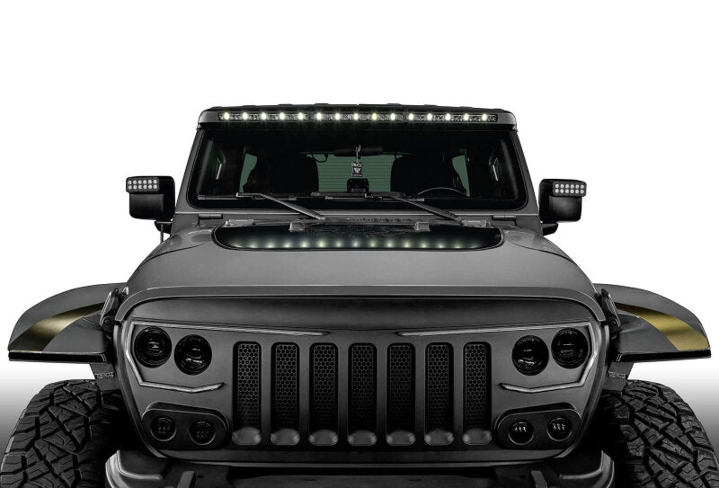 Oracle Jeep Wrangler JL/Gladiator JT Integrated Windhsiled LED Light Bar System ORACLE Lighting