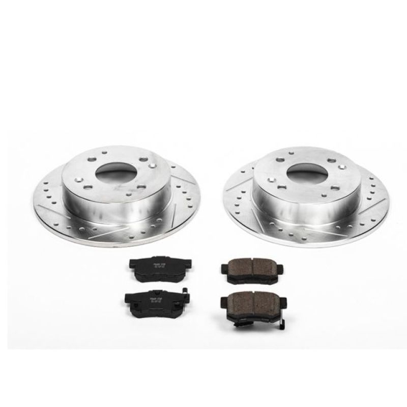 Power Stop 98-99 Acura CL Rear Z23 Evolution Sport Brake Kit PowerStop