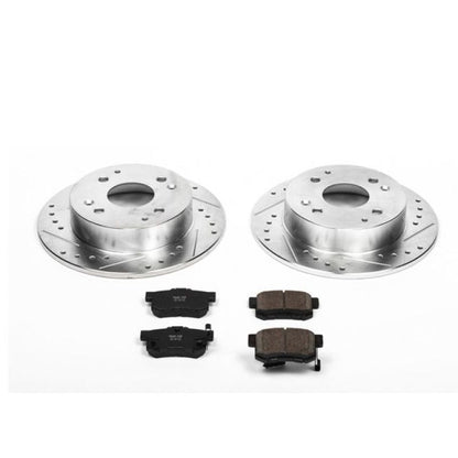 Power Stop 98-99 Acura CL Rear Z23 Evolution Sport Brake Kit PowerStop