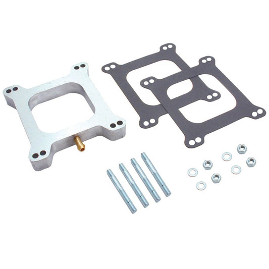 Spectre Carburetor Spacer Carb Spacer 1 in Open W/Tube Alum - 5776