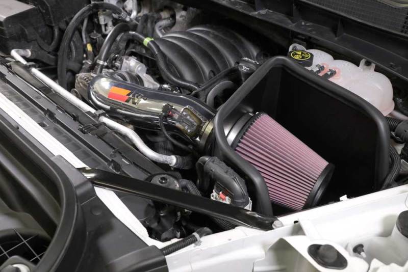 K&N 2019 Chevy Silverado / GMC Sierra 1500 V8-5.3/6.2L Performance Air Intake Kit K&N Engineering