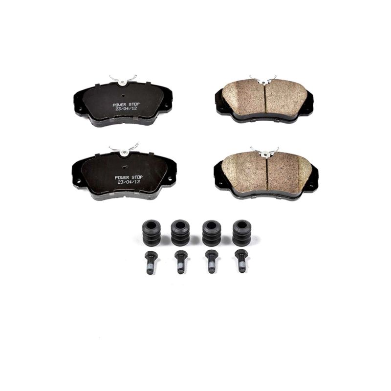 Power Stop 97-01 Cadillac Catera Front Z17 Evolution Ceramic Brake Pads w/Hardware PowerStop