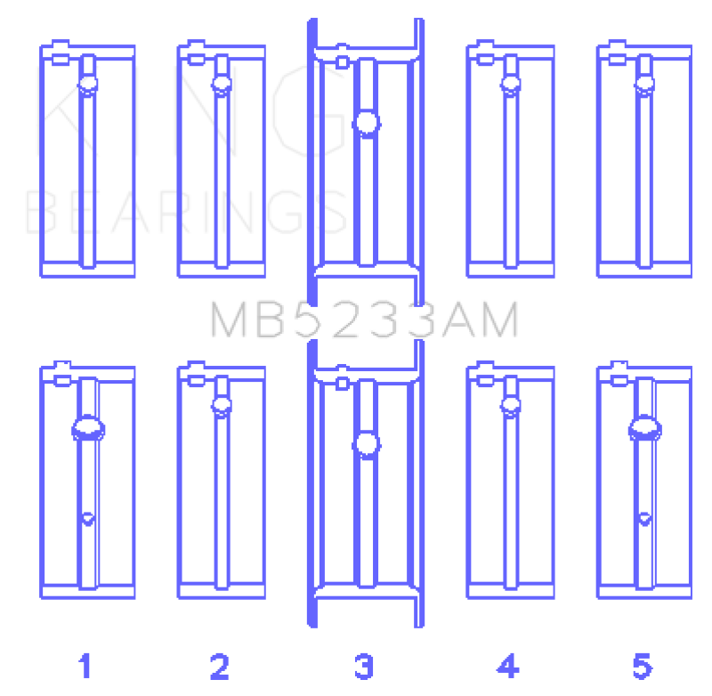 King Engine Nissan Bearings Set