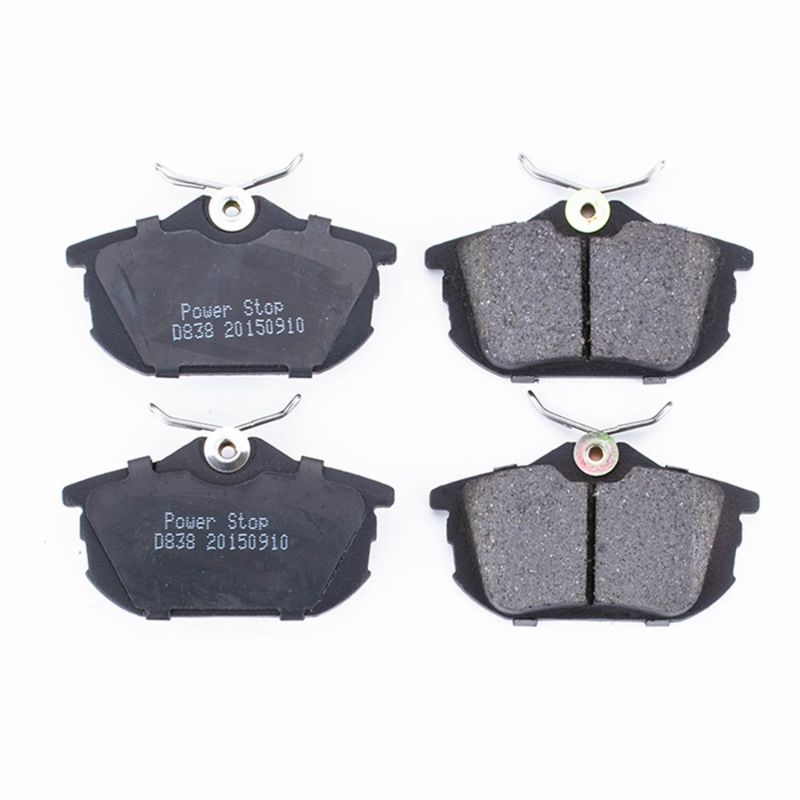 Power Stop 00-04 Volvo S40 Rear Z17 Evolution Ceramic Brake Pads w/Hardware PowerStop