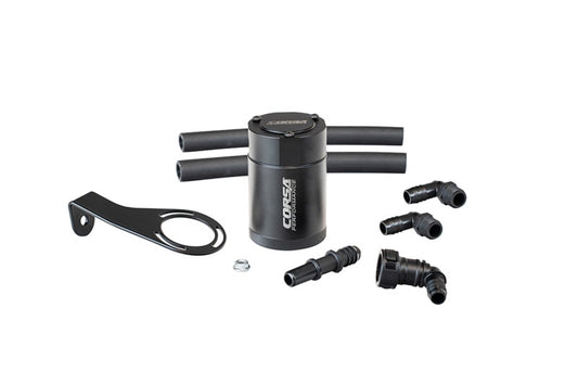 Corsa ALUMINUM OIL CATCH CAN W/ BRACKET | FORD BRONCO 2.3L TURBO CC0018