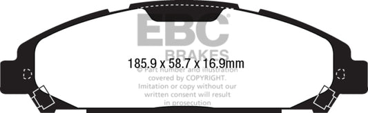 EBC S1 Ultimax Brake Pads and RK Rotors Kit - UD1791 EBC