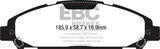 EBC S1 Ultimax Brake Pads and RK Rotors Kit - UD1791