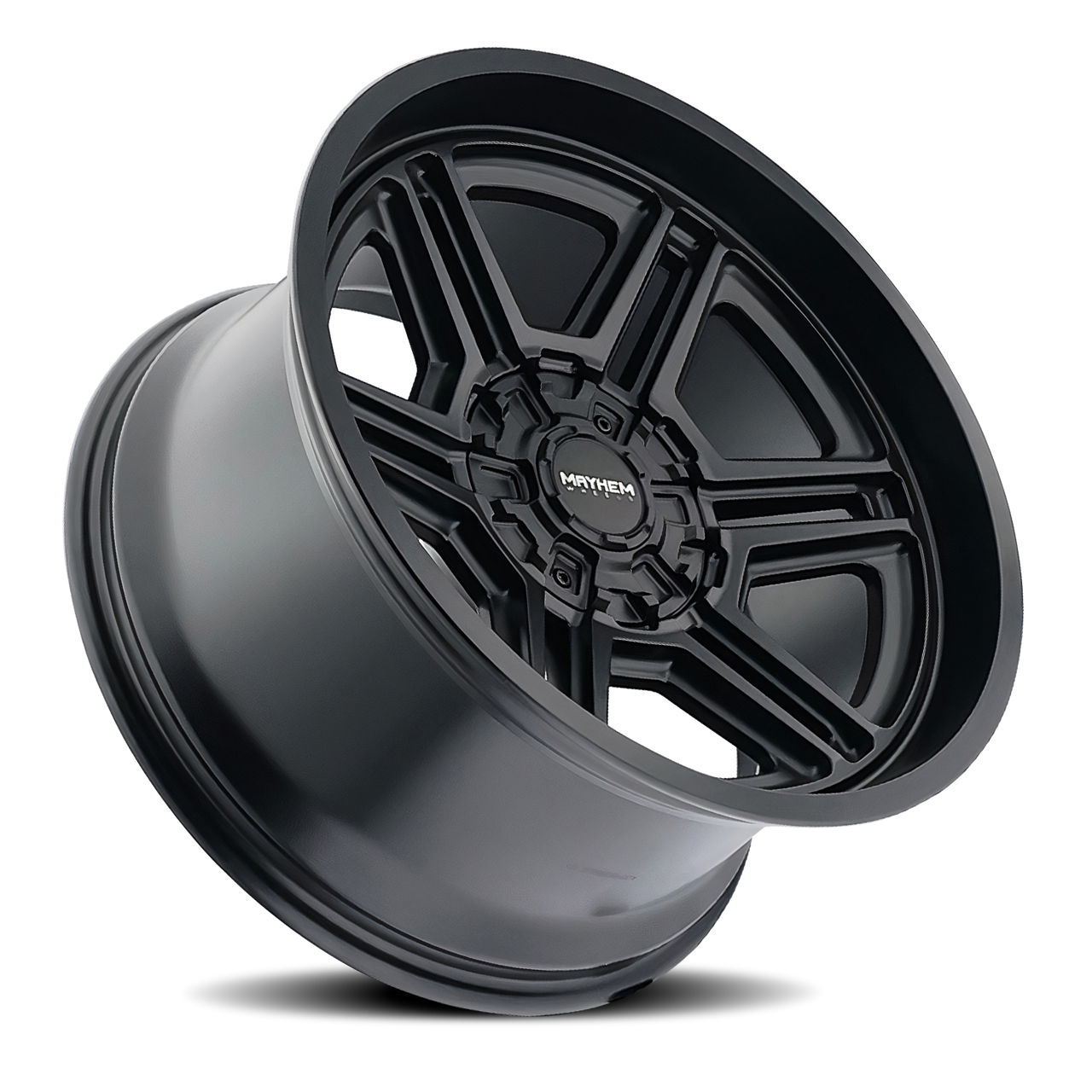 Mayhem 8117 Hermosa 20x10 / 5x127 BP/ -25mm Offset / 87mm Hub Matte Black Wheel