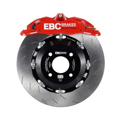 EBC Racing 00-07 BMW M3 (E46) Red Apollo-4 Calipers 355mm Rotors Front Big Brake Kit EBC