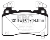 EBC Ultimax2 Front Brake Pads - UD1474