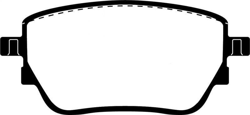 EBC RedStuff Rear Brake Pads - DP32389C EBC