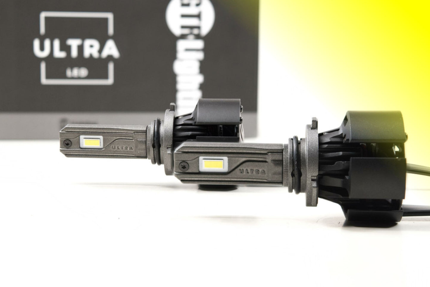 GTR Lighting Ultra Series 2.0 9005/9145/H10 Yellow LED Headlight Bulbs (Pair) - GTR.LED732-Y-2PK