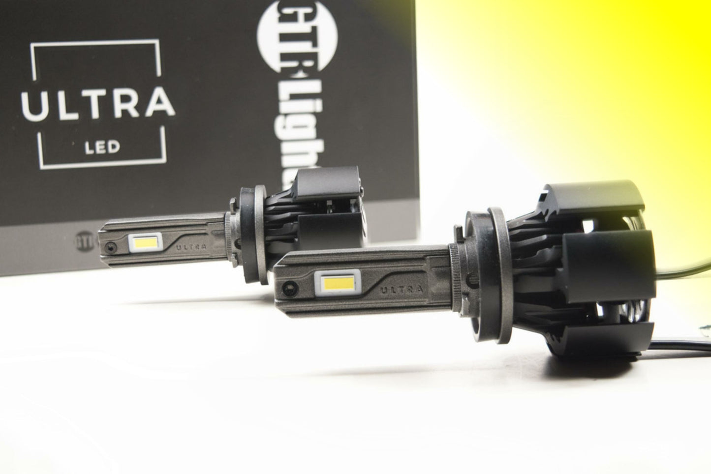 GTR Lighting Ultra Series 2.0 H11/H9/H8 Yellow LED Headlight Bulbs (Pair) - GTR.LED731-Y-2PK
