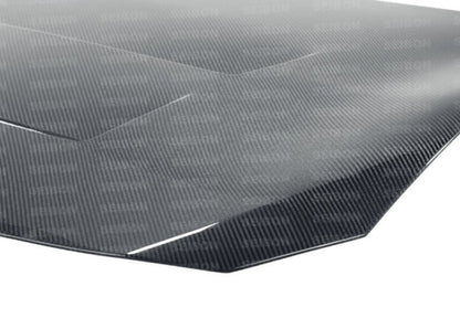 Seibon HD1213SCNFRS-DV Carbon Fiber DV-Style Hood for 2013–2020 Scion FR-S, Toyota 86 & Subaru BRZ