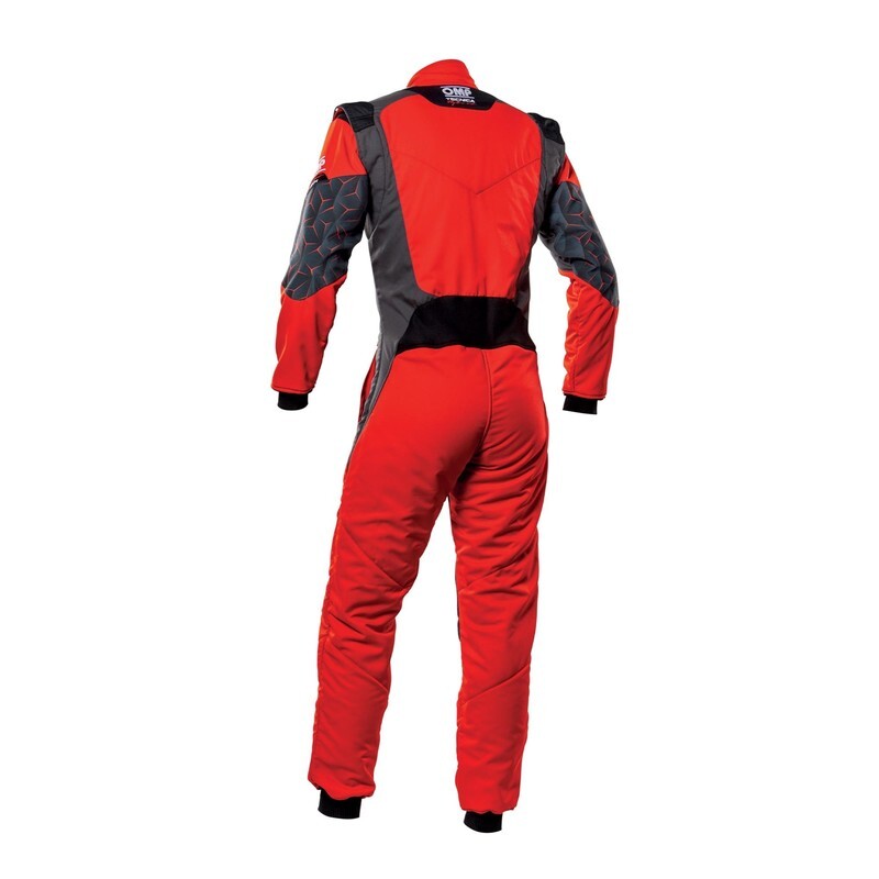 OMP Tecnica Hybrid Overall Fia 8856-2018 Black / Silver Sz 60
