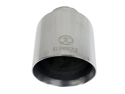 afe Takeda Universal Exhaust Tip 2-1/2 IN Inlet x 4-1/2 IN Outlet x 7 IN L